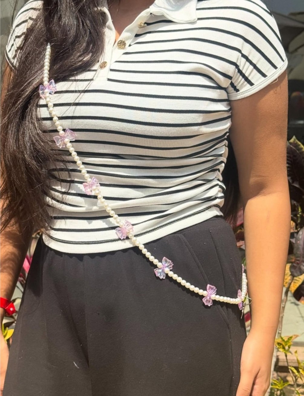 Pearl Butterfly Chain