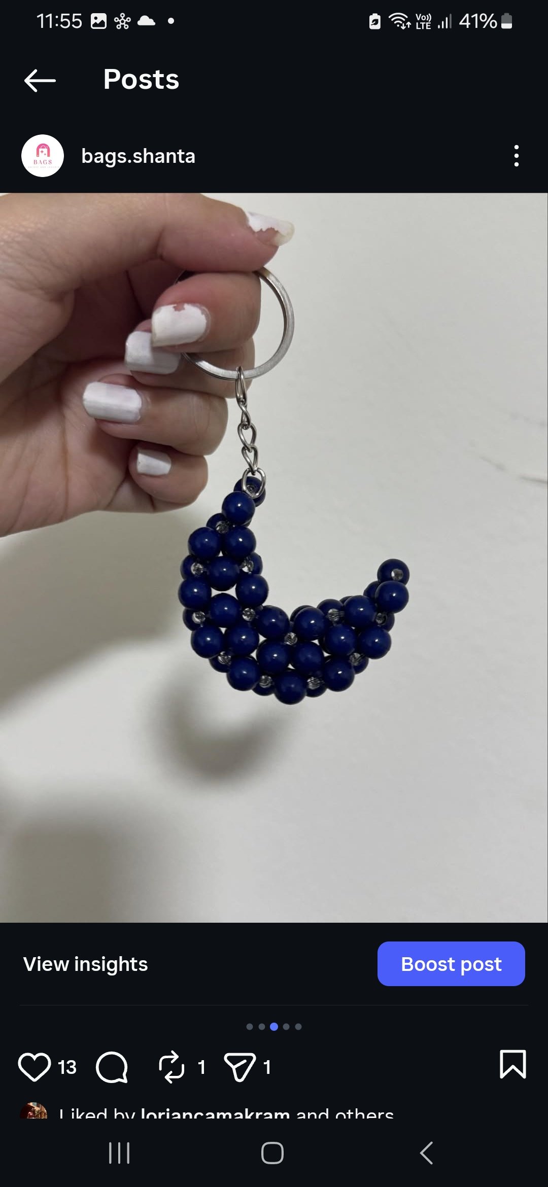 Crescent chain